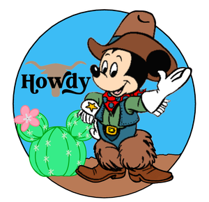 Mickey Cowboy "Howdy"