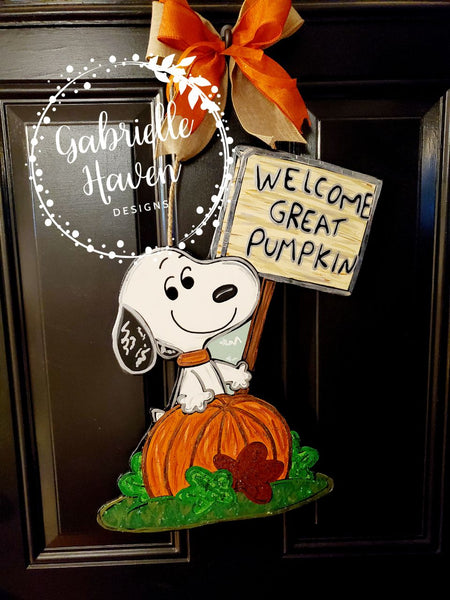 Snoopy Welcome Great Pumpkin