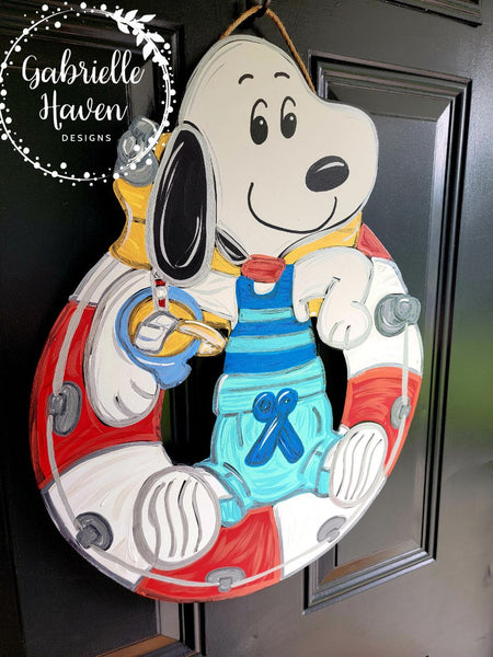 Snoopy Summer Door Hanger