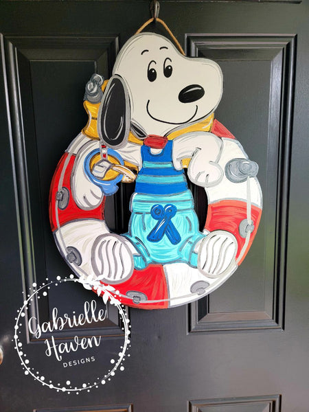 Snoopy Summer Door Hanger