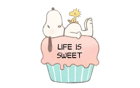 Snoopy Cupcake