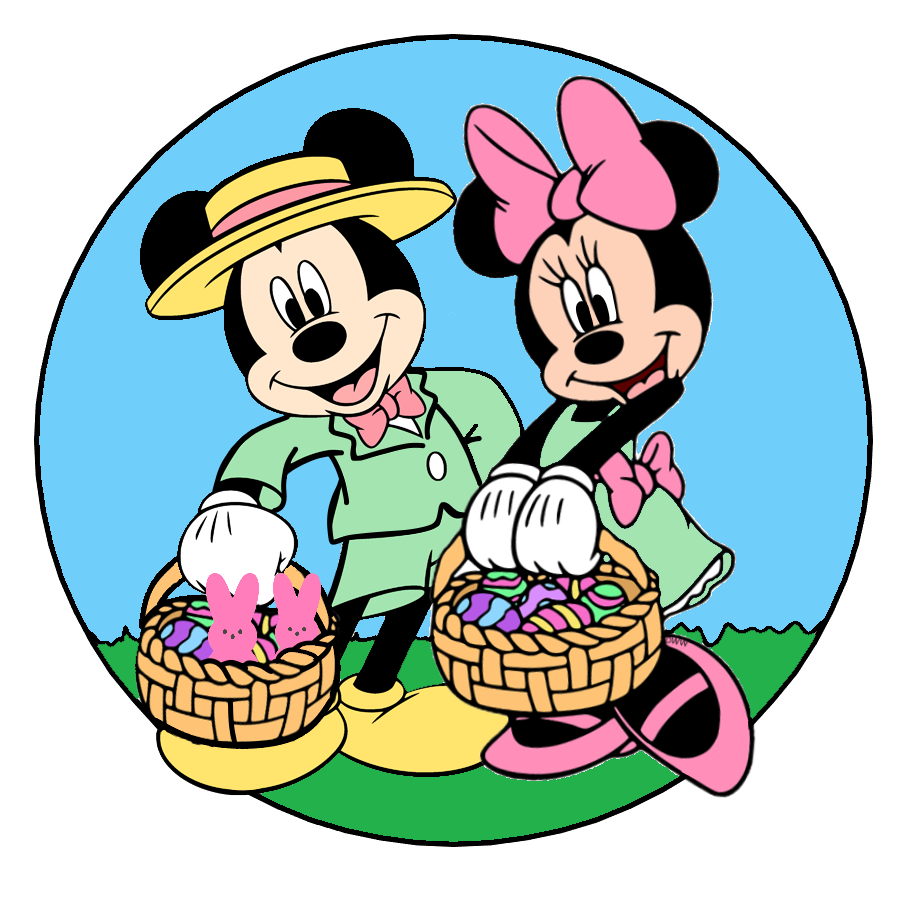Mickey Minnie Spring/Easter Baskets