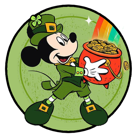 Mickey St Patricks Pot of Gold