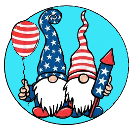 Patriotic Gnomes (Round)