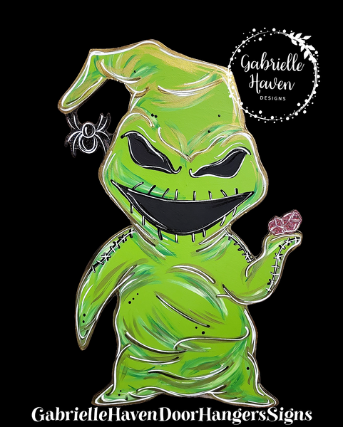 Green Ooogie Boogie Nightmare Before Christmas