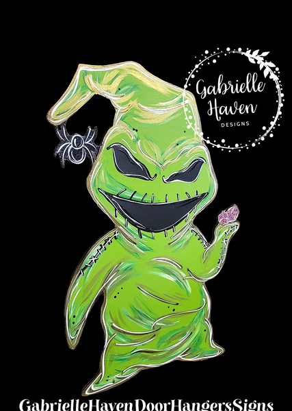 Green Ooogie Boogie Nightmare Before Christmas