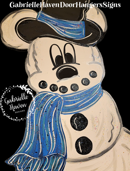 Mickey Snowman