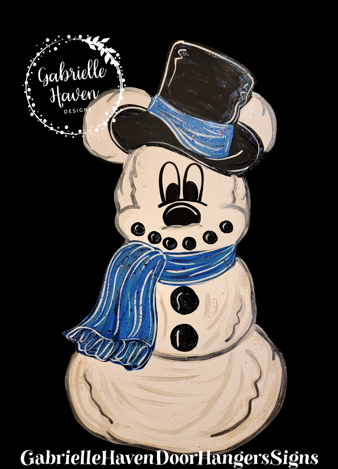 Mickey Snowman