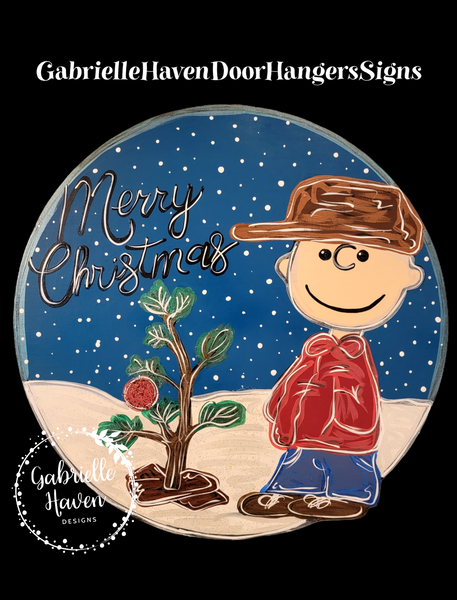 Charlie Brown Christmas Tree (Round)