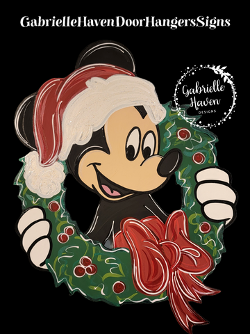 Mickey Christmas Wreath