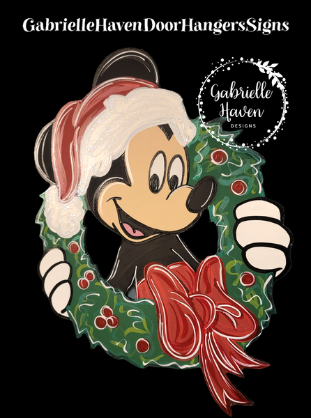 Mickey Christmas Wreath