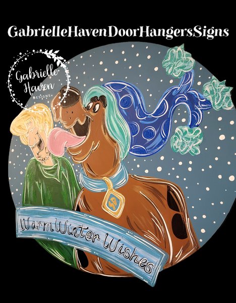 Scooby Shaggy Warm Winter Wishes