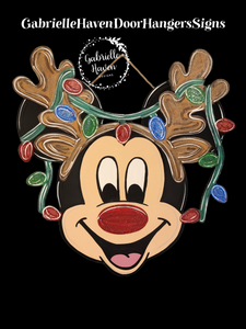 Mickey Rudolph Reindeer