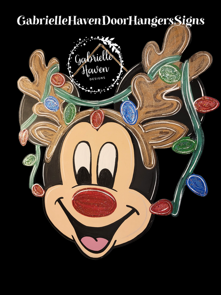 Mickey Rudolph Reindeer