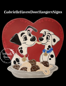 101 Dalmatians Pongo & Perdita Valentine's Spaghetti