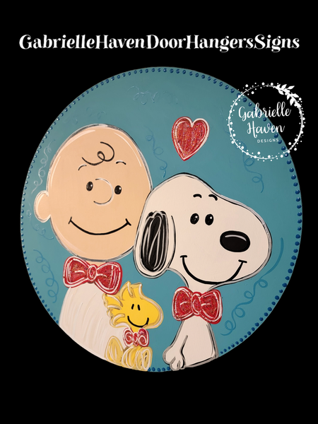 Charlie, Snoopy, Woodstock Bow Ties