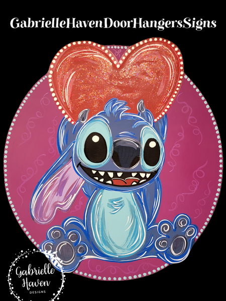 Stitch Heart in Hands