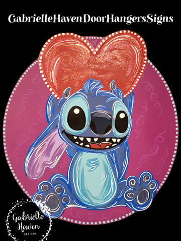 Stitch Heart in Hands