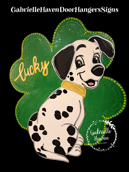 101 Dalmatians Lucky Shamrock St Patrick's Day