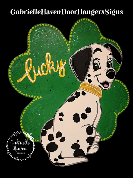 101 Dalmatians Lucky Shamrock St Patrick's Day