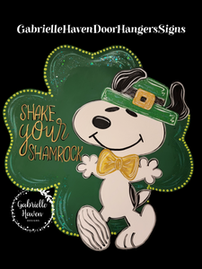 Shake Your Shamrock Snoopy St Patrick's