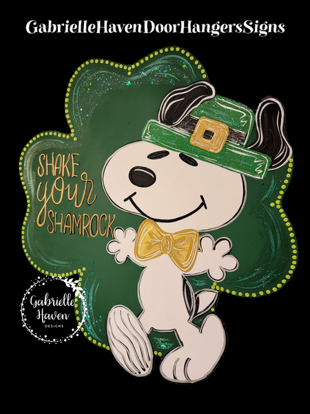 Shake Your Shamrock Snoopy St Patrick's