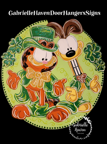 Garfield & Odie Leprechauns