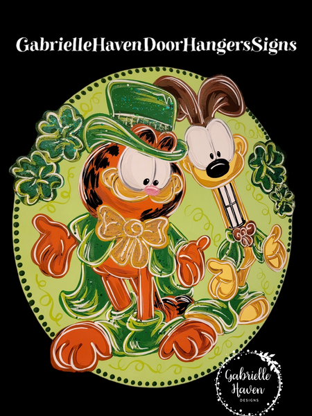 Garfield & Odie Leprechauns