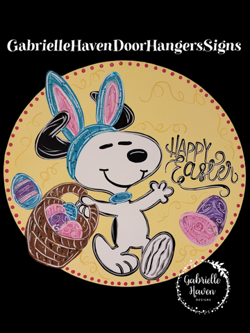 Snoopy Easter Bunny