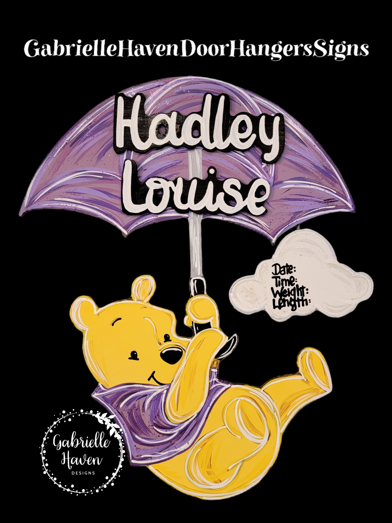 Winnie the Pooh Baby (PURPLE)