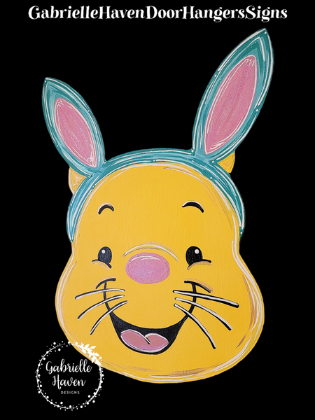 Winnie the Pooh Easter Bunny Head