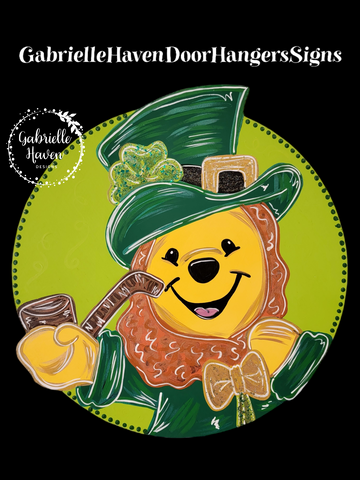 Leprechaun Winnie the Pooh, St Patrick's Day