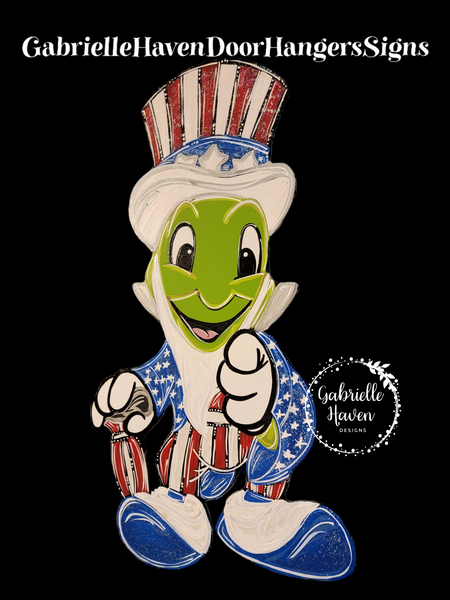 Uncle Sam Jiminy Cricket