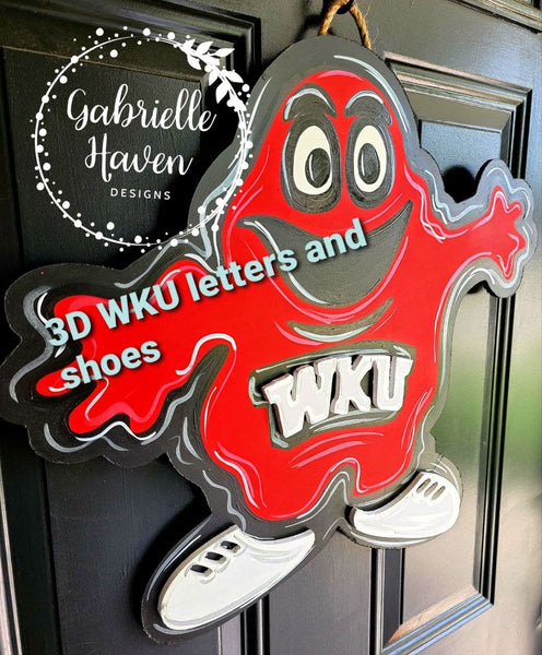 WKU Western Kentucky University Mascot Big Red