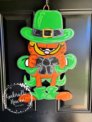 Garfield St Patrick Leprechaun