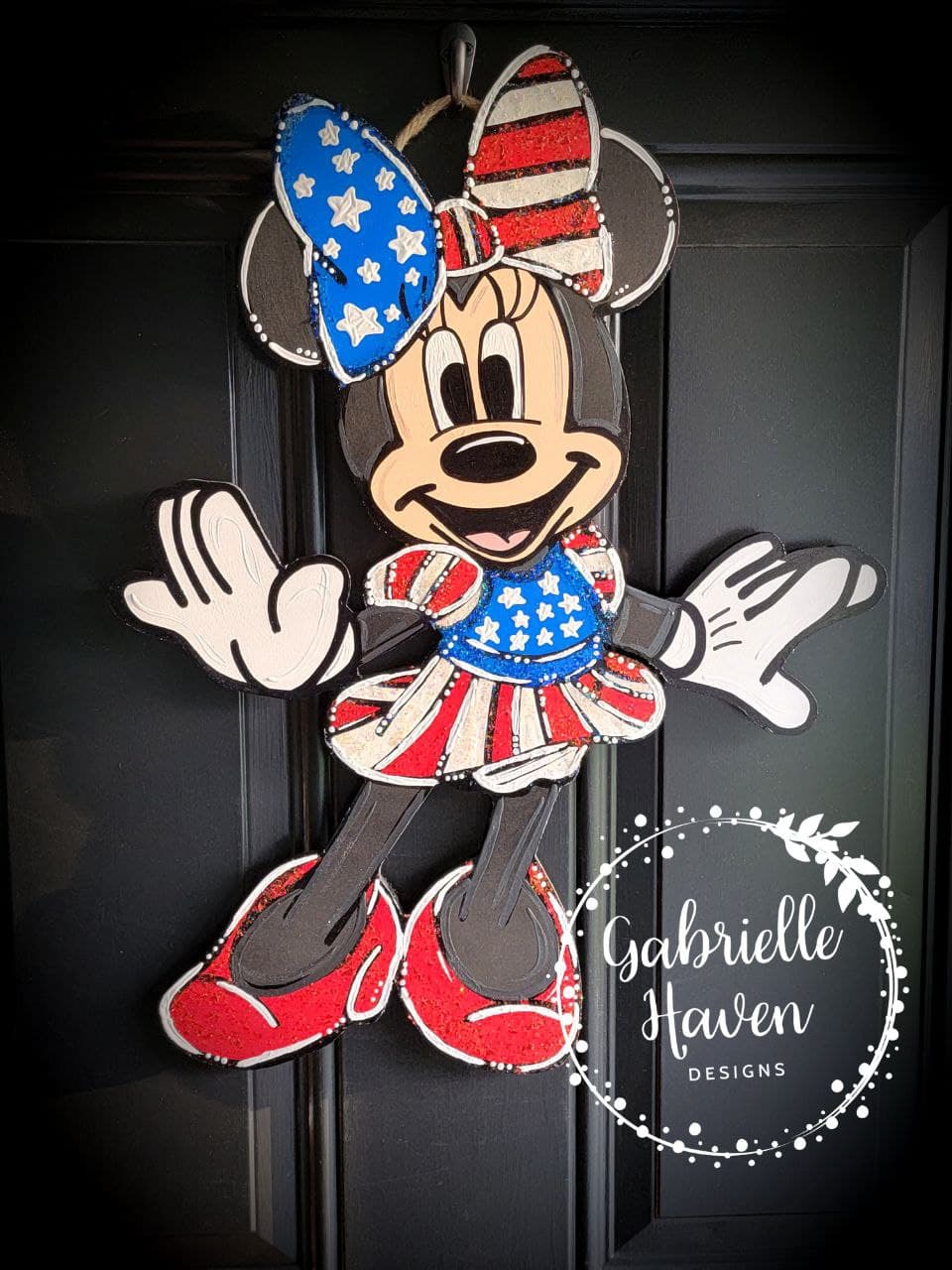 Patriotic Door Hanger or Yard Sign