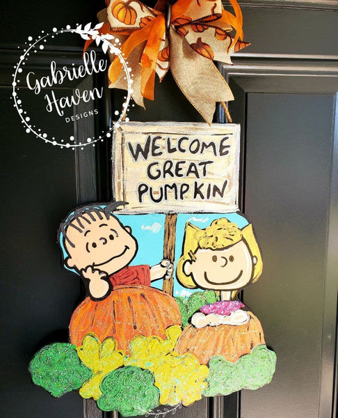 Linus Sally Welcome Great Pumpkin