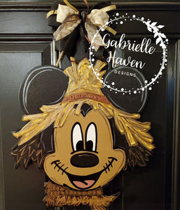 Mickey Scarecrow Head