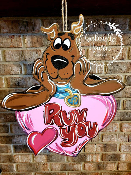 Scooby Ruv You Valentine Heart