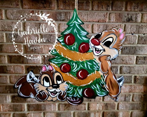 Chip and Dale Christmas Tree