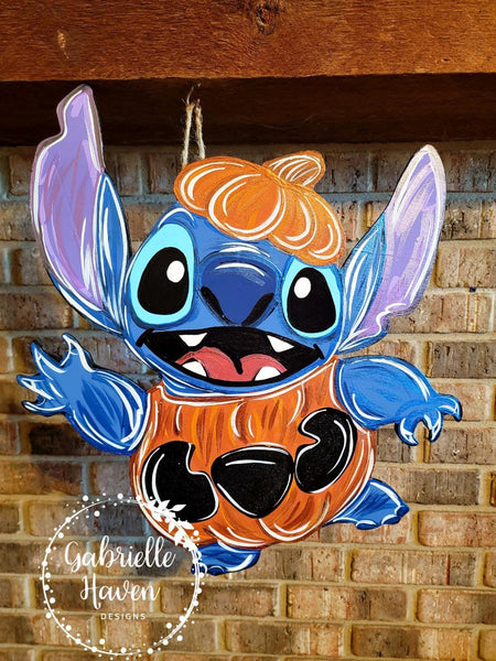 Stitch Jack O Lantern