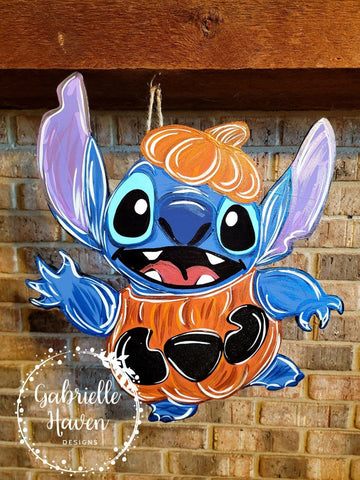 Stitch Jack O Lantern