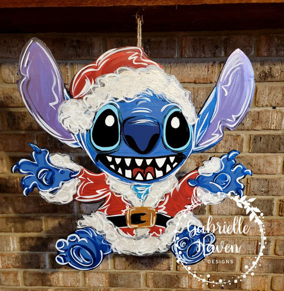 Stitch Santa Claus Suit