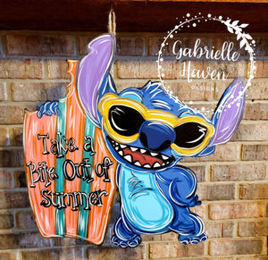 Stitch Summer Door Hanger, Sign or Yard Art