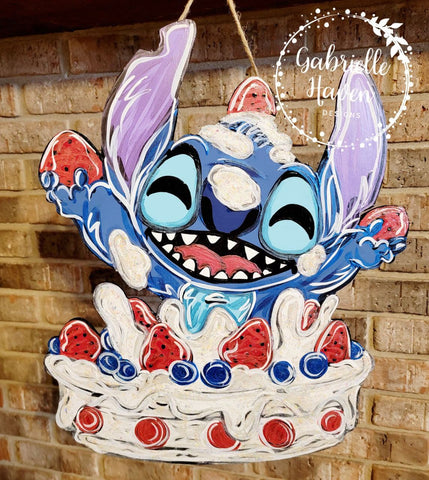 Stitch Cake