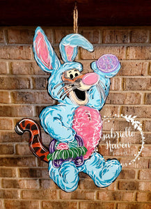 Tigger Easter Door Hanger, Sign or Yard Art