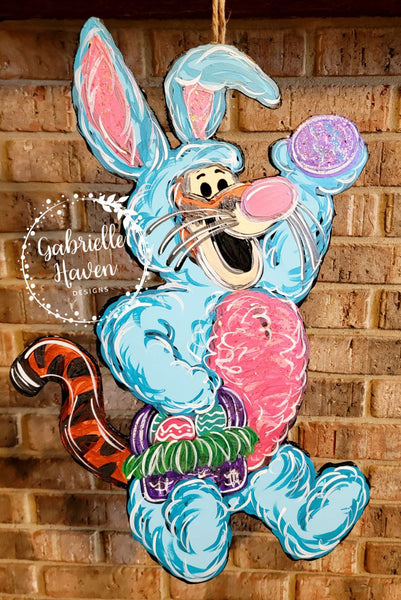 Tigger Easter Door Hanger, Sign or Yard Art