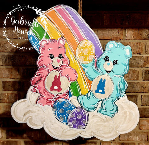 Care Bears Easter Rainbow with Eggs