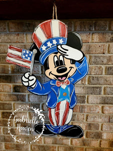 Uncle Sam Mickey Mouse