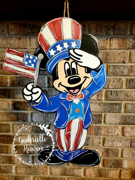 Uncle Sam Mickey Mouse